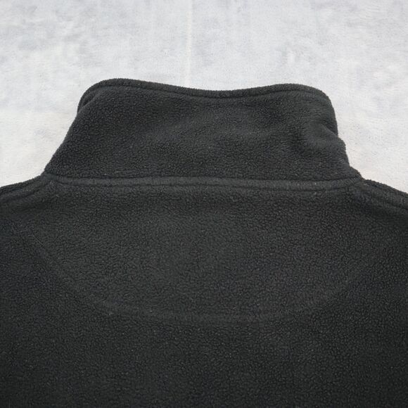 Sierra Pacific Sweatshirt Mens XL Black Long Sleeve 1 4 Zip Fleece Mock Neck - Picture 15 of 16